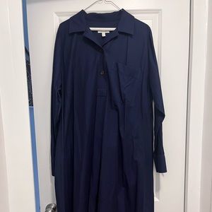 COS oversized shirt dress in Navy. Very good condition. Size L.